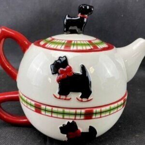 Scottie Teapot for one